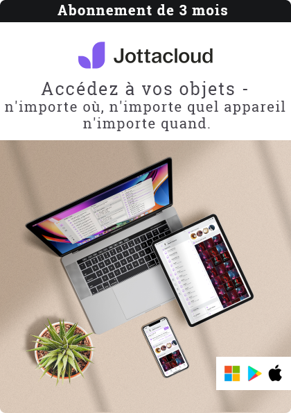 Profitez de Jottacloud pendant 3 mois, gratuitement !