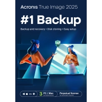 Acronis True Image 2025 | 3 PC of Mac | Eenmalige aanschaf