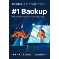 Acronis True Image 2025 | 5 PC ou Mac | Achat unique