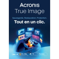 Acronis True Image Premium 2026 | 5 PC | 1 an | Sauvegarde Cloud de 1 To