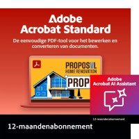 Adobe Acrobat Standard + AI Assistant | 1 Gebruiker | 1 Jaar