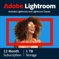Adobe Lightroom CC | 1 User | 1 Year | 1 TB cloud storage Adobe Lightroom CC | 1 User | 1 Year | 1 TB cloud storage
