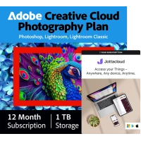 Adobe Photography Plan 1 TB + Jottacloud Home | 5 users | 1 Year Adobe Photography Plan 1 TB + Jottacloud Home | 5 users | 1 Year