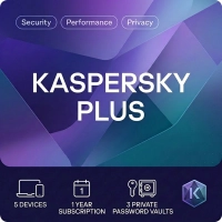 Kaspersky Plus | 5 Devices | 1 Year | 2026