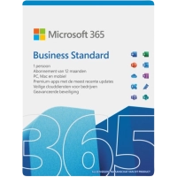 Microsoft 365 Business Standard | Jaarabonnement | 1 Gebruiker | 15 Apparaten