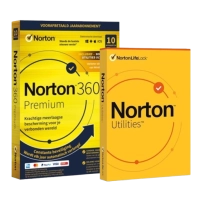 Norton 360 Premium met Norton Utilities Ultimate | 2026 | 10 Apparaten | 1 Jaar