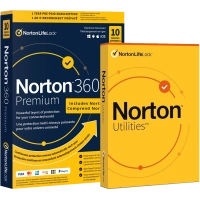 Norton 360 Premium with Norton Utilities Ultimate | 2026 | 10 Devices | 1 Year Norton 360 Premium with Norton Utilities Ultimate | 2026 | 10 Devices | 1 Year