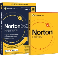 Norton 360 Premium avec Norton Utilities Ultimate | 2026 | 10 Appareils | 1 An Norton 360 Premium avec Norton Utilities Ultimate | 2026 | 10 Appareils | 1 An