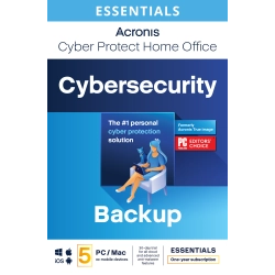 Acronis Cyber Protect Home Office Essentials 2024 | 5 PC | 1 Año | Móvil/Tablet incluido