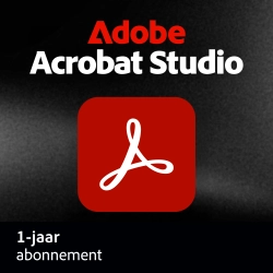 Adobe Acrobat Studio (Pro, AI Assistant & Express Premium) | 1 Gebruiker | 1 Jaar | 100GB Cloud