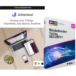 Jottacloud Personal Unlimited + Bitdefender Total Security | 5 Devices | 1 Year