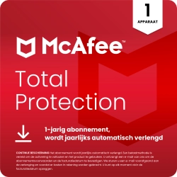 McAfee Total Protection 2026 | 1 Apparaat | 1 Jaar
