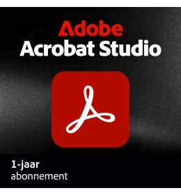 Adobe Acrobat Studio | 1 Gebruiker | 1 Jaar | 100GB Cloud