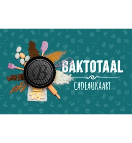 Baktotaal Cadeaukaart | Kies je eigen waarde | België