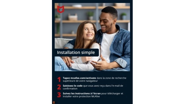 McAfee Total Protection 10 Appareils | incl. VPN | avec Acronis Backup