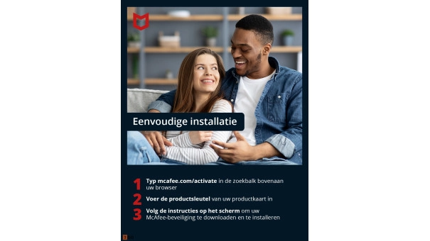 McAfee Total Protection 10 Apparaten met VPN en Acronis Back-up