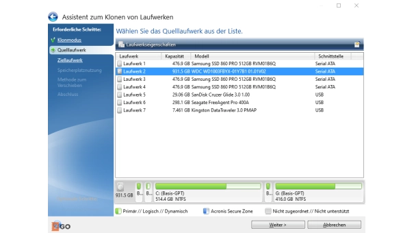 Acronis Cyber Protect Home Office - Security edition 2024 | 1 PC | 1 Jahr | 50 GB Cloud-Backup