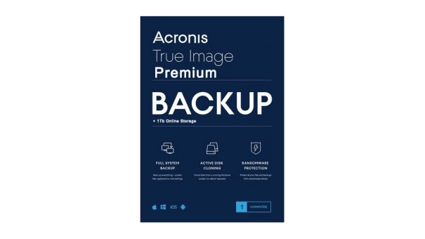 Adobe Photography Plan & Acronis True Image Premium 2025 | 1 Jaar