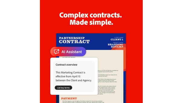 Adobe Acrobat Standard + AI Assistant | 1 Gebruiker | 1 Jaar