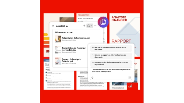 Adobe Acrobat Pro  + Assistant AI | 1 utilisateur | 1 an