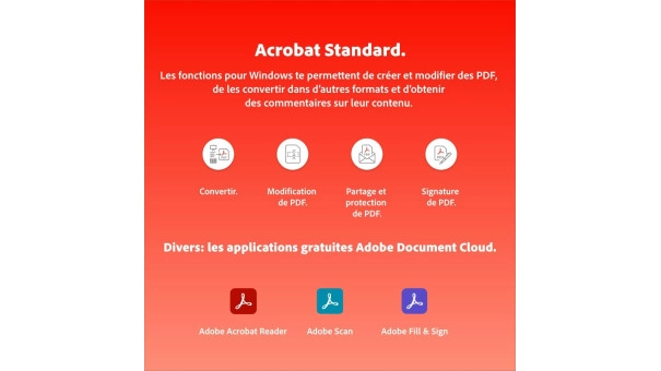 Acrobat Standard + Norton 360 Deluxe + Acronis Essentials