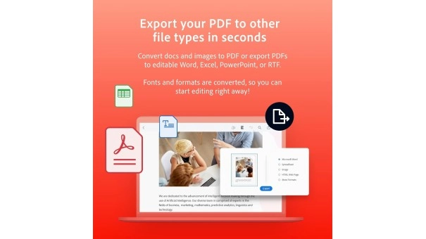 Adobe Acrobat PDF Pack | 1 Gebruiker | 1 Jaar