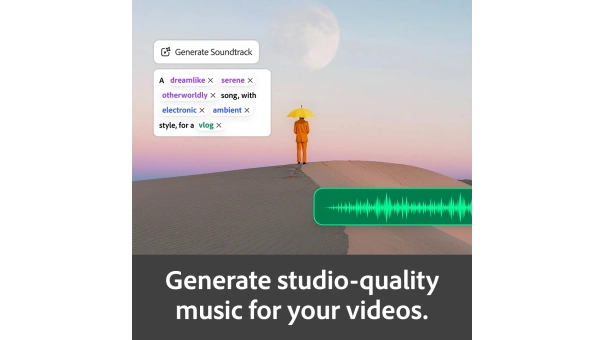 Adobe Firefly Standard | 1 Year | 2000 AI credits per month