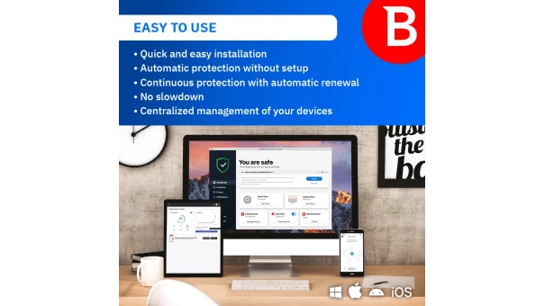 Bitdefender Antivirus Plus Multiplatform 2026 | 1 Device | 1 Year