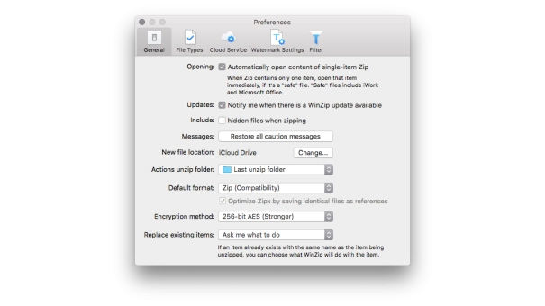 WinZip  Mac  9 | 1 gebruiker | 1 jaar | Mac
