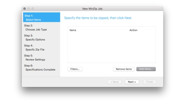 WinZip  Mac  9 | 1 gebruiker | 1 jaar | Mac