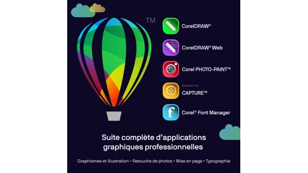 CorelDRAW Graphics Suite 2025 | Version étudiante | Windows & Mac