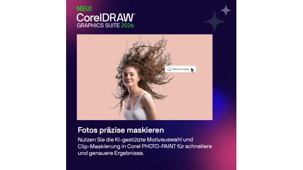 CorelDRAW Graphics Suite 2026 | Einmaliger Kauf | Windows & Mac