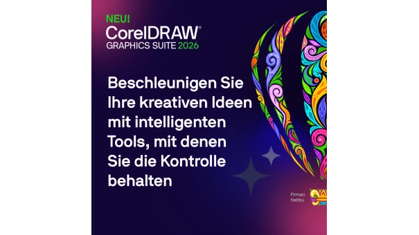 CorelDRAW Graphics Suite 2026 | Einmaliger Kauf | Windows & Mac
