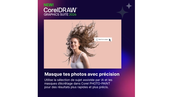 CorelDRAW Graphics Suite 365 | 1 an | Windows - Mac