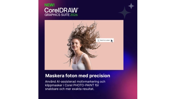 CorelDRAW Graphics Suite 365 | 1 år | Windows - Mac