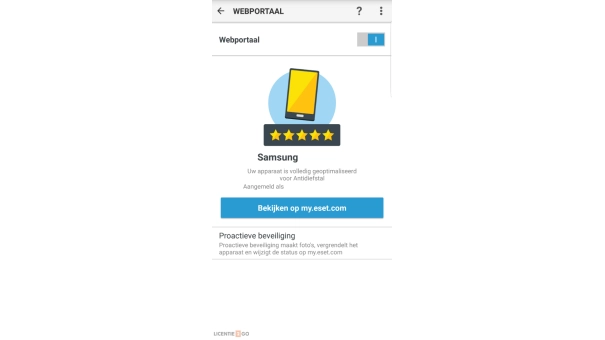 ESET Mobile Security | 1 Gebruiker | 1 Installatie | 1 Jaar