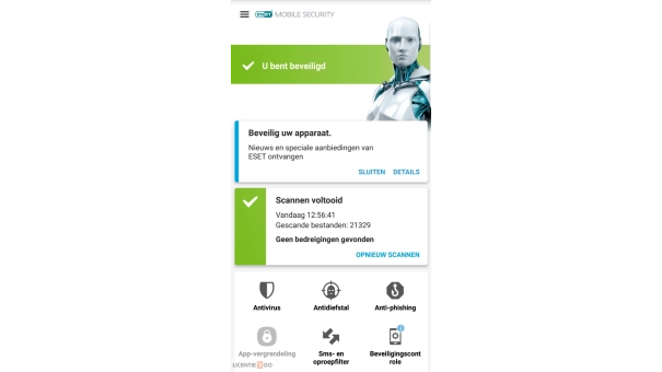 ESET Mobile Security | 1 Gebruiker | 1 Installatie | 1 Jaar