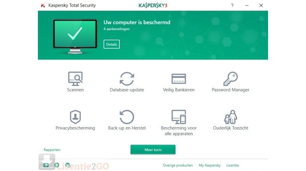 Kaspersky Total Security | 3 Apparaten | 1 Jaar | 2024