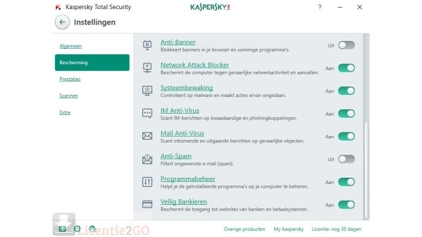 Kaspersky Total Security | 3 Apparaten | 1 Jaar | 2024