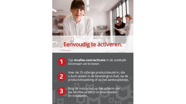 McAfee AntiVirus Plus 2024 | 3 PC - 1 jaar