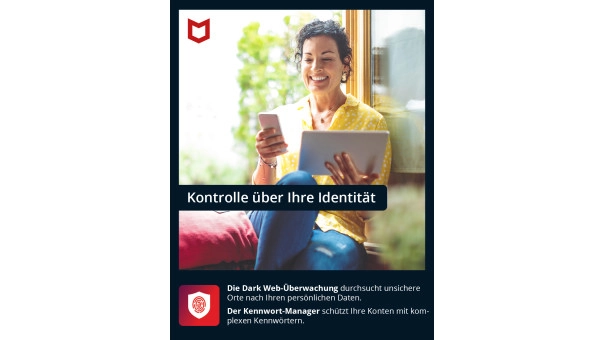 McAfee Total Protection 2026 + VPN | 10 Geräte | 1 Jahr | Windows - Mac - Android - iOS