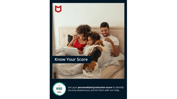 McAfee Total Protection 2026 + VPN | 10 Devices | 1 Year | Windows - Mac - Android - iOS
