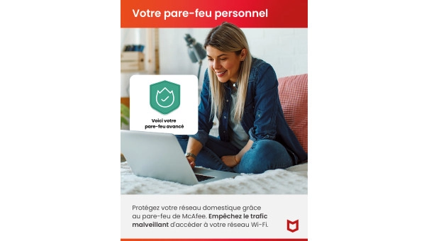 McAfee Internet Security 2026 | 3 Appareils | 1 An | Windows - Mac - Android - iOS