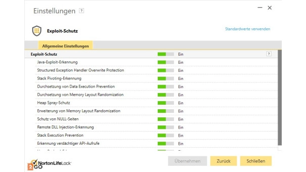 einstellungen aufgabenplanung