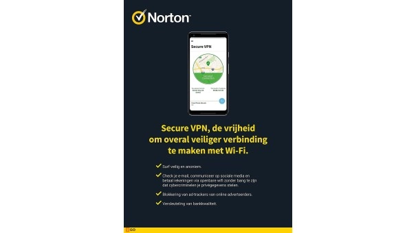 Norton Antivirus Plus | 1 Apparaat  | 1 Jaar | 2 GB Cloud Backup