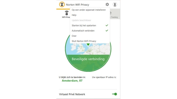 Norton WiFi Privacy (Secure VPN) | 1 Apparaat | 1 Jaar | 2026