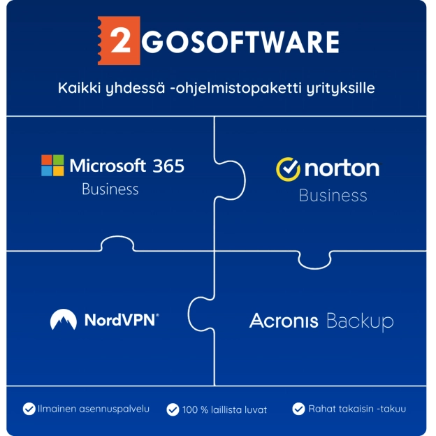 2GO Programvara Allt-i-ett Företagspaket 