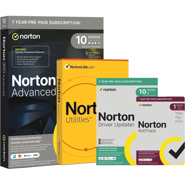 Norton pack tout-en-un | 10 Appareils | 1 An
