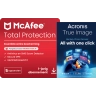 McAfee Total Protection | 5 PC | 1 Jaar + Acronis True Image Essentials | 1 PC | 1 Jaar