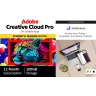 Adobe Creative Cloud Pro (all apps) Student & Teacher Edition + Jottacloud Personal Unlimited | 1 User | 1 Year